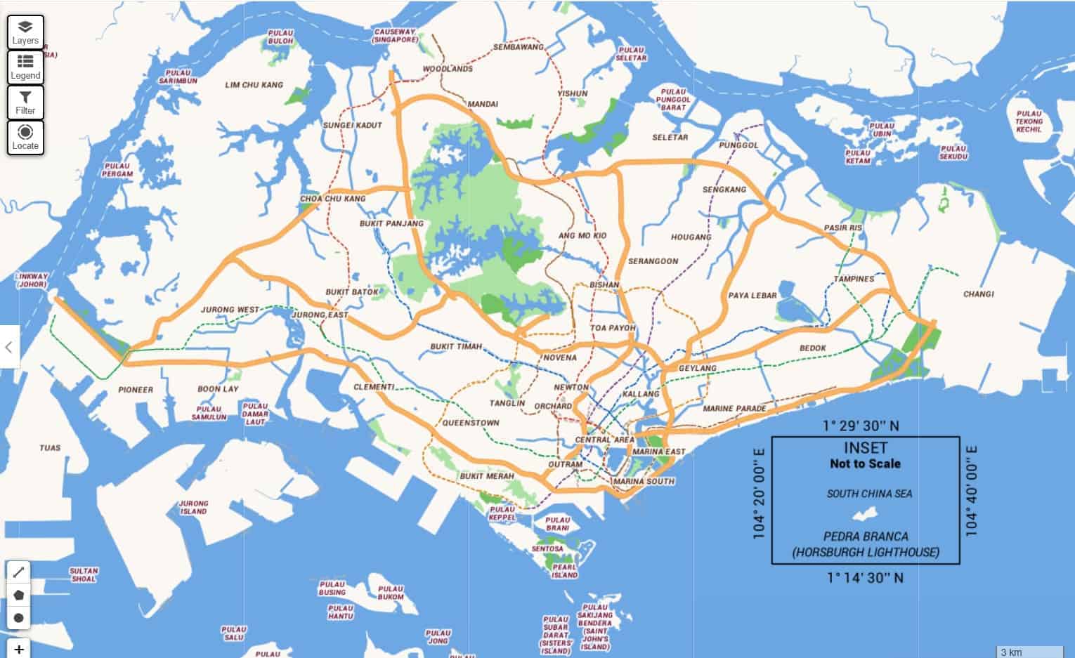 Oneville Location Map by Well Established Developer at Excellent Location